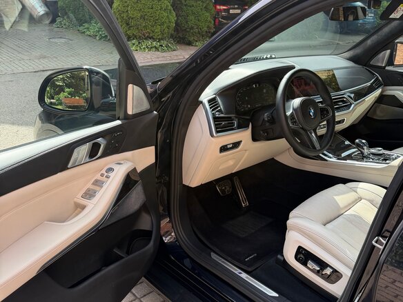 2021 BMW X7 40i I (G07), синий, 9100000 рублей - вид 7