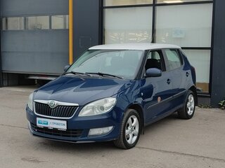 2012 Skoda Fabia II Рестайлинг, синий, 630000 рублей, вид 1