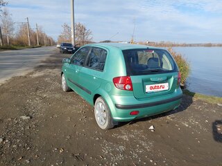 2003 Hyundai Getz I, зелёный, 390000 рублей, вид 4