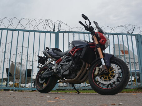 2014 Stels 600 Benelli, синий, 349999 рублей, вид 1