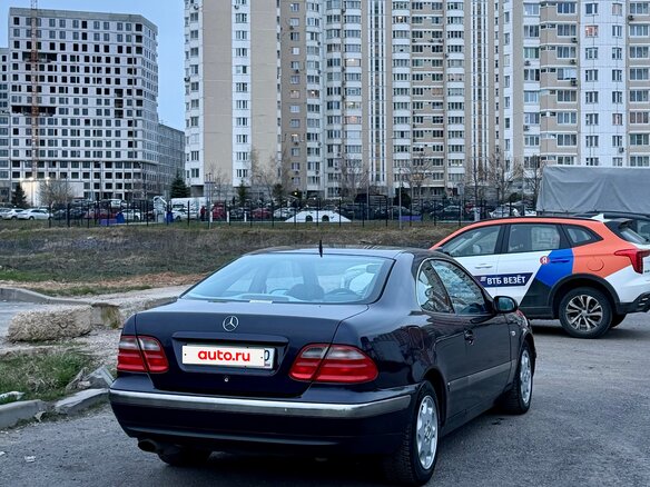 1997 Mercedes-Benz CLK-Класс 230 I (W208), синий, 585000 рублей - вид 7