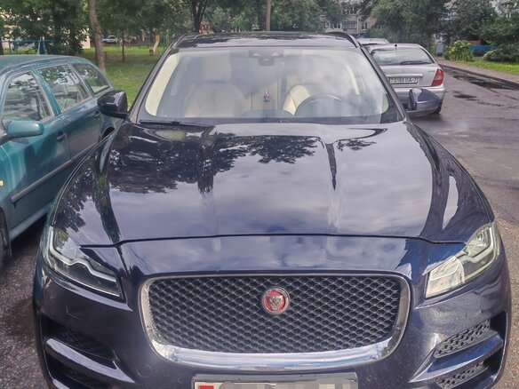 2019 Jaguar F-Pace I, синий, 2800000 рублей