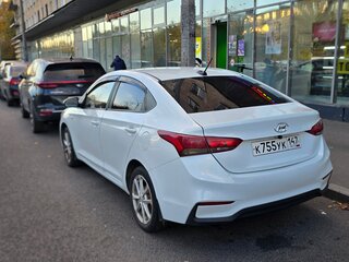 2018 Hyundai Solaris II, белый, 780000 рублей, вид 3