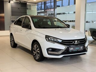 2025 Lada (ВАЗ) Vesta I Рестайлинг (NG), белый, 1487000 рублей, вид 3