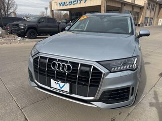 2024 Audi Q7 45 TFSI II (4M) Рестайлинг, серый, 7059424 рублей, вид 2