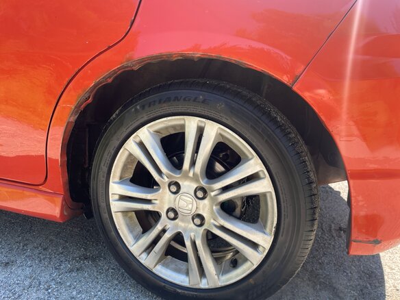 2011 Honda Fit II, оранжевый, 568000 рублей - вид 9