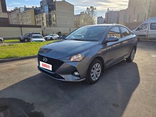 2020 Hyundai Solaris II Рестайлинг, серый, 1500000 рублей, вид 2