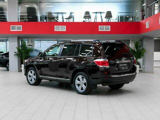 2012 Toyota Highlander II (XU40) Рестайлинг, пурпурный, 1890000 рублей, вид 4