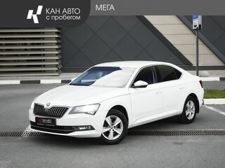 2017 Skoda Superb III, белый, 1751800 рублей, вид 1