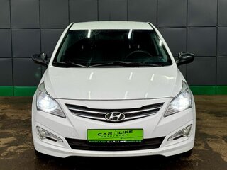 2016 Hyundai Solaris I Рестайлинг, белый, 799000 рублей, вид 5