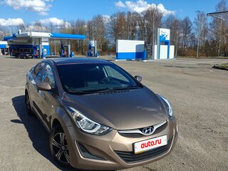2014 Hyundai Elantra V (MD) Рестайлинг, коричневый, 875000 рублей, вид 1