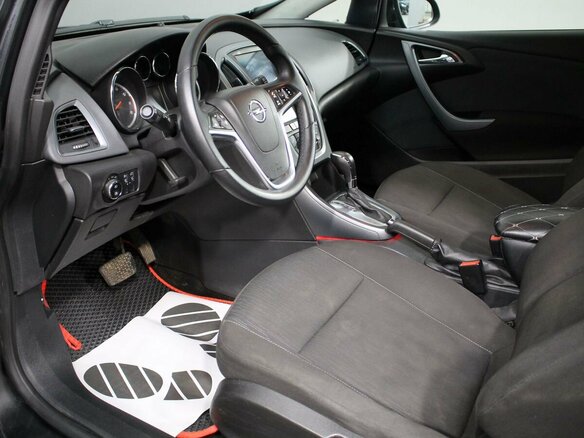 2012 Opel Astra GTC J Рестайлинг, чёрный, 599000 рублей - вид 9
