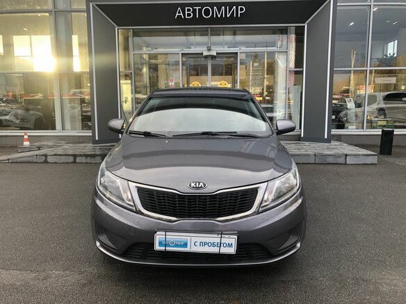 2015 Kia Rio III, серый, 960000 рублей - вид 1