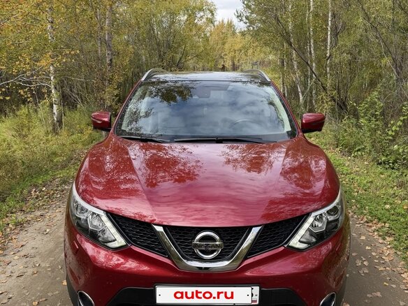2014 Nissan Qashqai II, красный, 1500000 рублей - вид 1