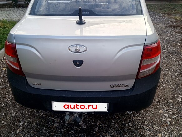 2012 Lada (ВАЗ) Granta I, серебристый, 295000 рублей - вид 2