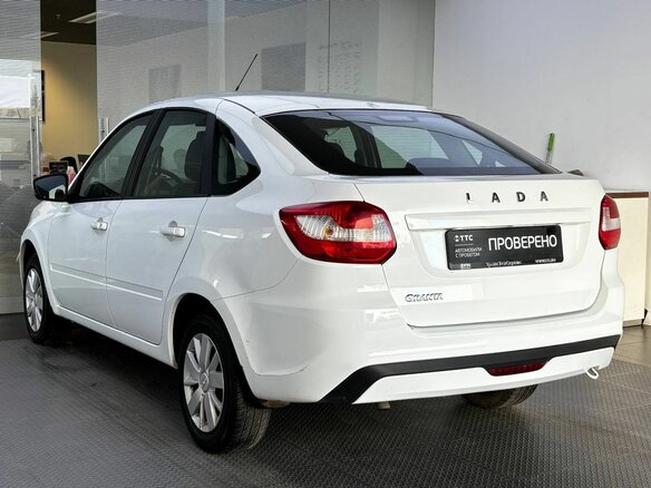 2023 Lada (ВАЗ) Granta I Рестайлинг, белый, 795000 рублей - вид 6