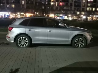 2014 Audi Q5 I (8R) Рестайлинг, серебристый, 1719000 рублей, вид 4