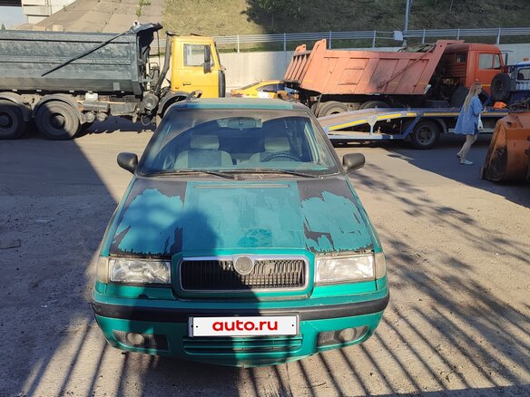 1998 Skoda Felicia I Рестайлинг, зелёный - вид 2