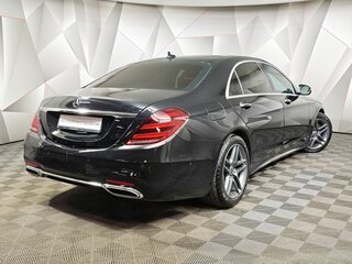 2018 Mercedes-Benz S-Класс 350 d Long VI (W222, C217) Рестайлинг, чёрный, 3400000 рублей, вид 2