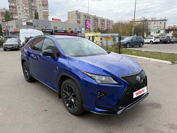 2018 Lexus RX 300 IV, синий, 3650000 рублей - вид 11