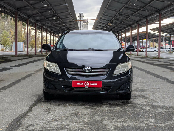 2008 Toyota Corolla X (E140, E150), чёрный, 859900 рублей - вид 2