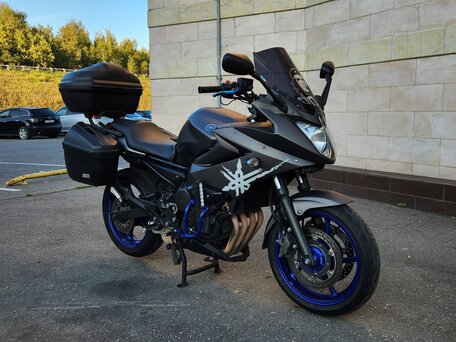 2013 Yamaha XJ6 (FZ6R), серый, 350000 рублей, вид 1