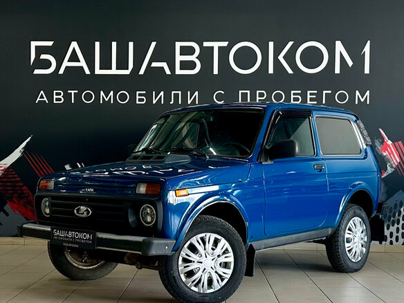 2016 Lada (ВАЗ) 2121 (4x4) I Рестайлинг, синий, 499000 рублей - вид 1