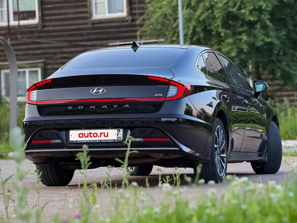 2022 Hyundai Sonata VIII (DN8), чёрный - вид 6
