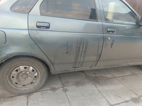 2008 Lada (ВАЗ) Priora I, синий, 205000 рублей - вид 7