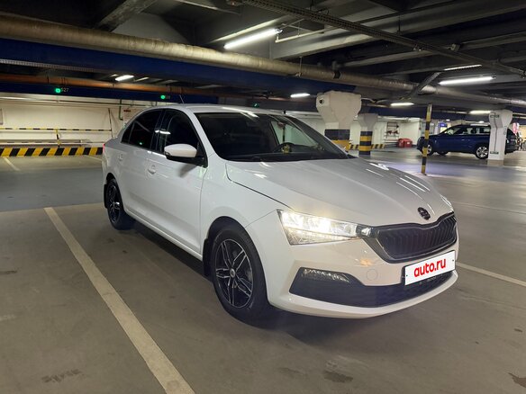 2022 Skoda Rapid II, белый - вид 2