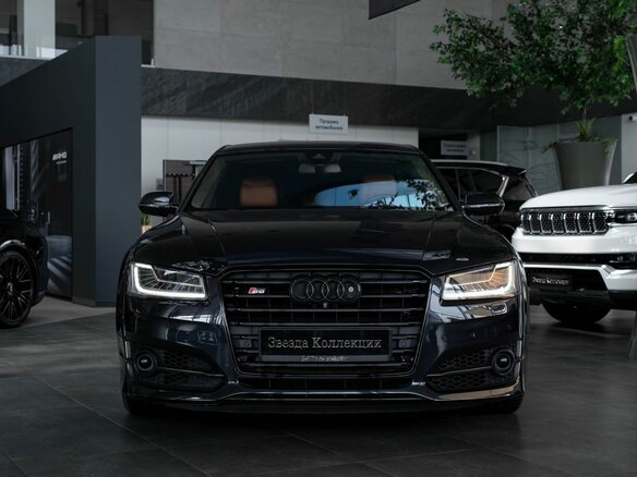 2016 Audi S8 III (D4) Рестайлинг, синий, 8490000 рублей - вид 12