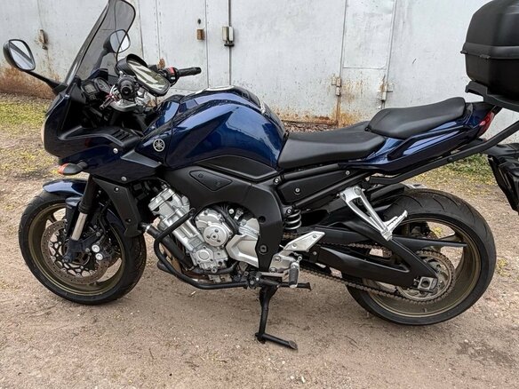 2008 Yamaha FZ1, синий, 650000 рублей - вид 8