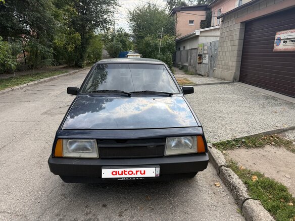 1990 Lada (ВАЗ) 2109, синий - вид 1