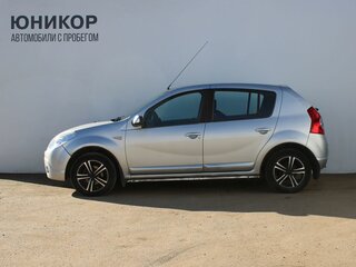 2012 Renault Sandero I, серый, 359000 рублей, вид 2