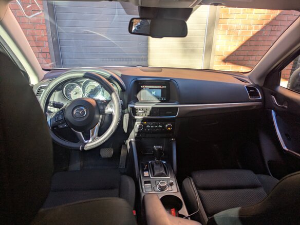2015 Mazda CX-5 I Рестайлинг, белый, 1280000 рублей - вид 12