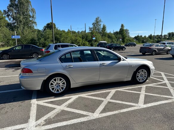 2001 BMW 7 серии Long 735Li IV (E65/E66), серебристый, 790000 рублей - вид 30