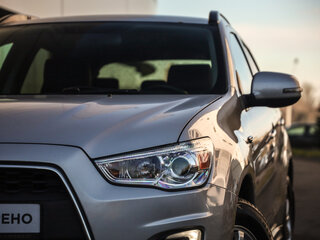 2014 Mitsubishi ASX I Рестайлинг, серебристый, 929777 рублей, вид 2