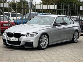 2017 BMW 3 серии 320i xDrive VI (F3x) Рестайлинг, серебристый, 2450000 рублей, вид 4