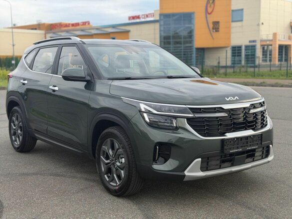 2026 Kia Seltos I Рестайлинг, зелёный, 2750000 рублей - вид 6