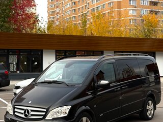 2012 Mercedes-Benz Viano Long L2 I (W639) Рестайлинг, чёрный, 1350000 рублей, вид 1