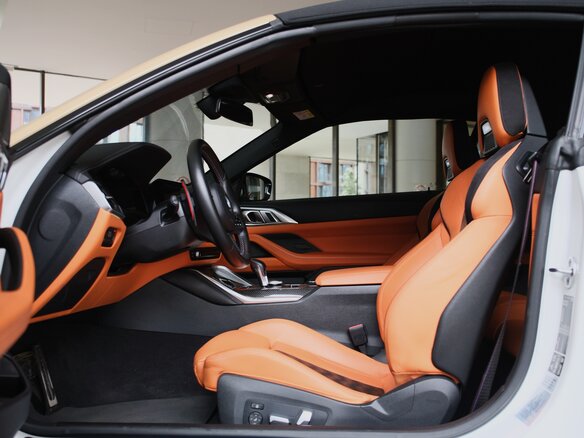 2022 BMW M4 Competition Package G82/G83, бежевый, 8990000 рублей - вид 7