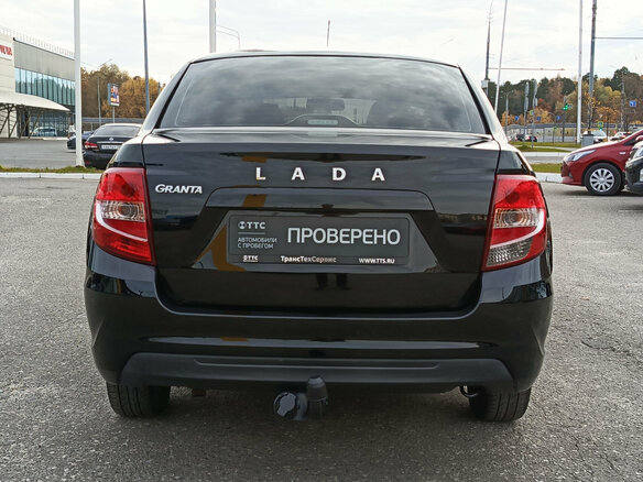 2022 Lada (ВАЗ) Granta I Рестайлинг, чёрный, 660000 рублей - вид 5