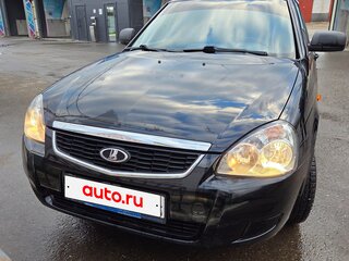 2013 Lada (ВАЗ) Priora I Рестайлинг, чёрный, 477000 рублей, вид 2