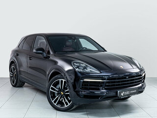 2018 Porsche Cayenne S III, чёрный, 4750000 рублей, вид 3