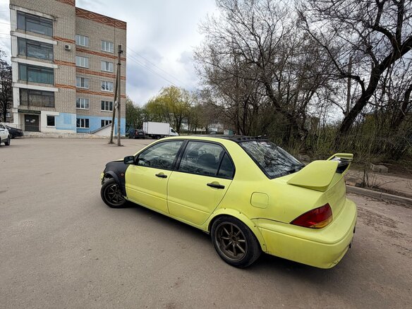 2001 Mitsubishi Lancer IX, жёлтый, 170000 рублей - вид 6