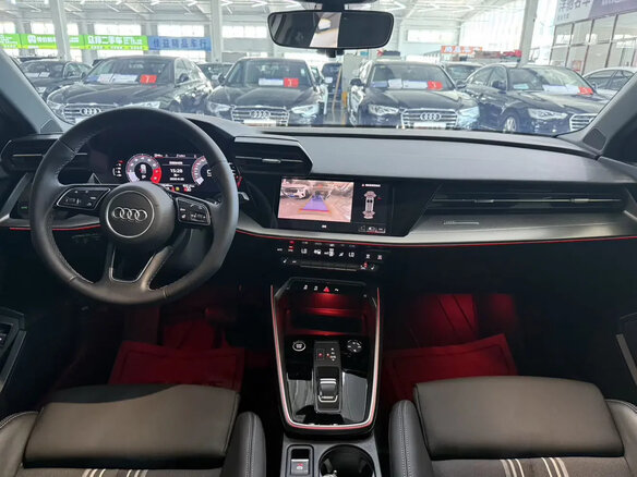2023 Audi A3 Sportback 35 TFSI IV (8Y), белый, 1980500 рублей - вид 8