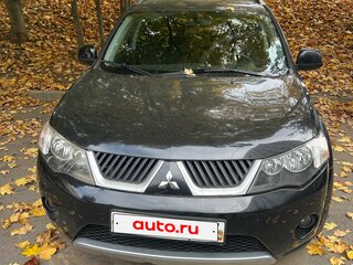 2007 Mitsubishi Outlander II, чёрный, 960000 рублей, вид 1