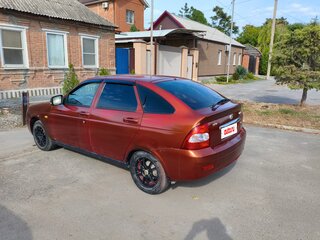 2008 Lada (ВАЗ) Priora I, красный, 280000 рублей, вид 4