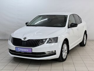2018 Skoda Octavia III (A7) Рестайлинг, белый, 1650000 рублей, вид 1