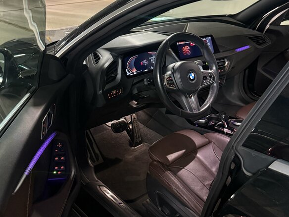 2021 BMW 2 серии Gran Coupe 218d F44, чёрный, 3600000 рублей - вид 5
